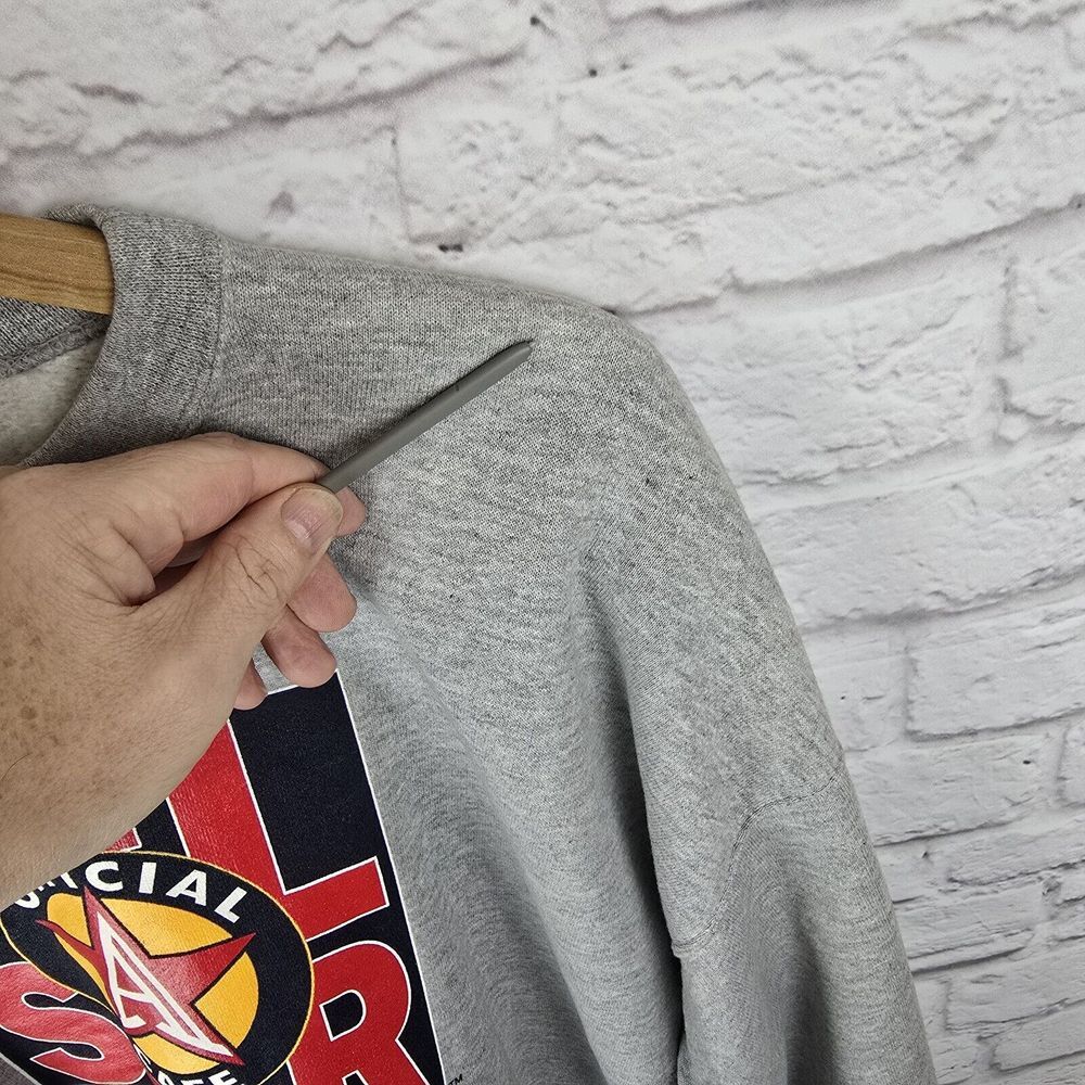 Vintage Official All Star Cafe New York Sweatshirt XL 1995 Made in USA - Picture 9 of 11